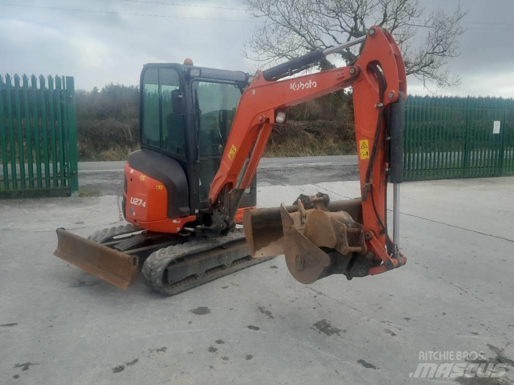 Kubota U 27-4 Minigravemaskiner
