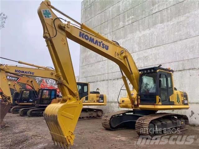 Komatsu PC 200 Gravemaskiner på larvebånd