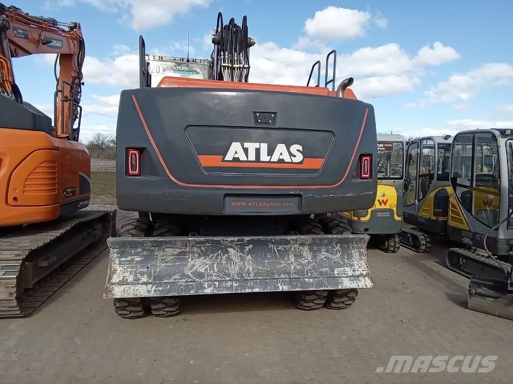 Atlas 150W Gravemaskiner på hjul