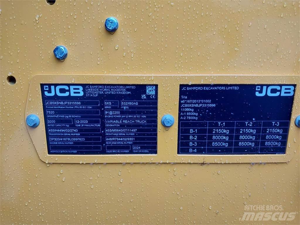 JCB 532-60 AGRI Teleskoplæssere