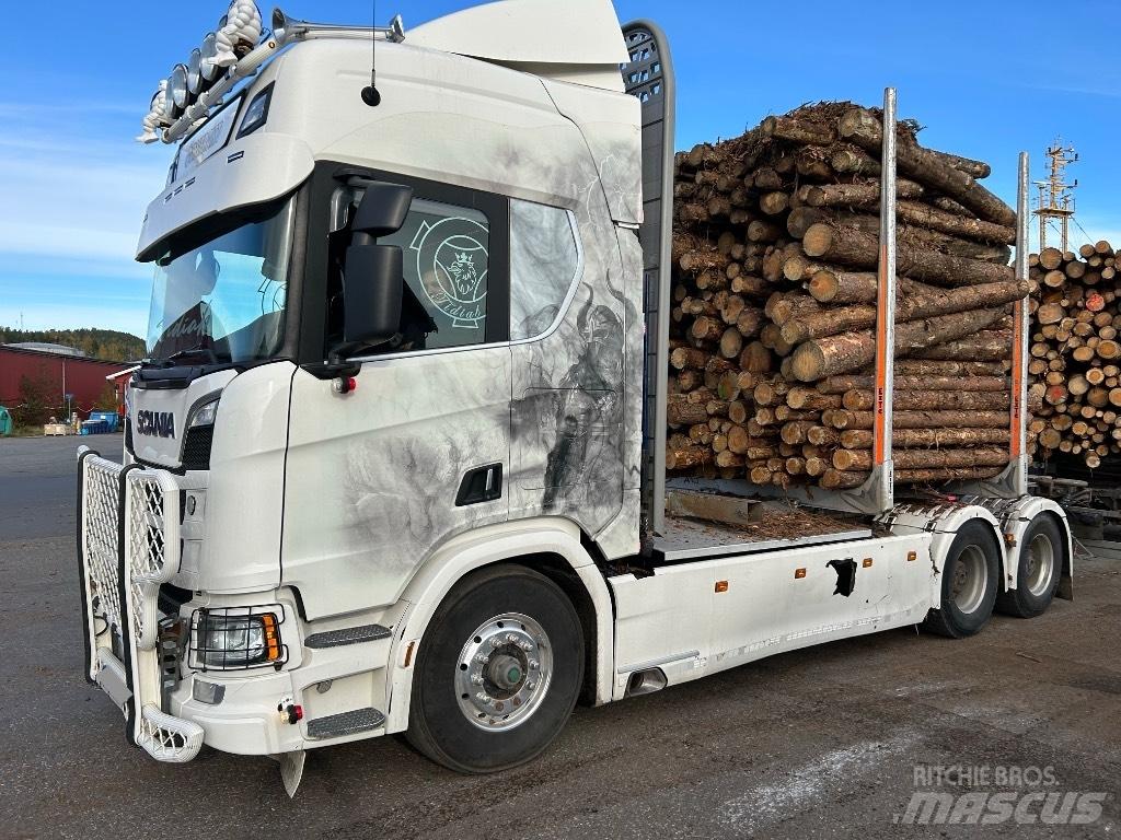 Scania R 650 Tømmertransport