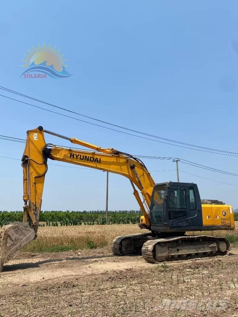Hyundai Robex 215-7 Gravemaskiner på larvebånd