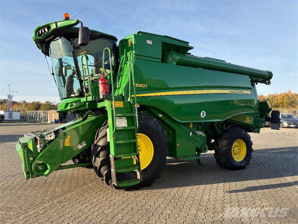 John Deere T660 i Mejetærskere