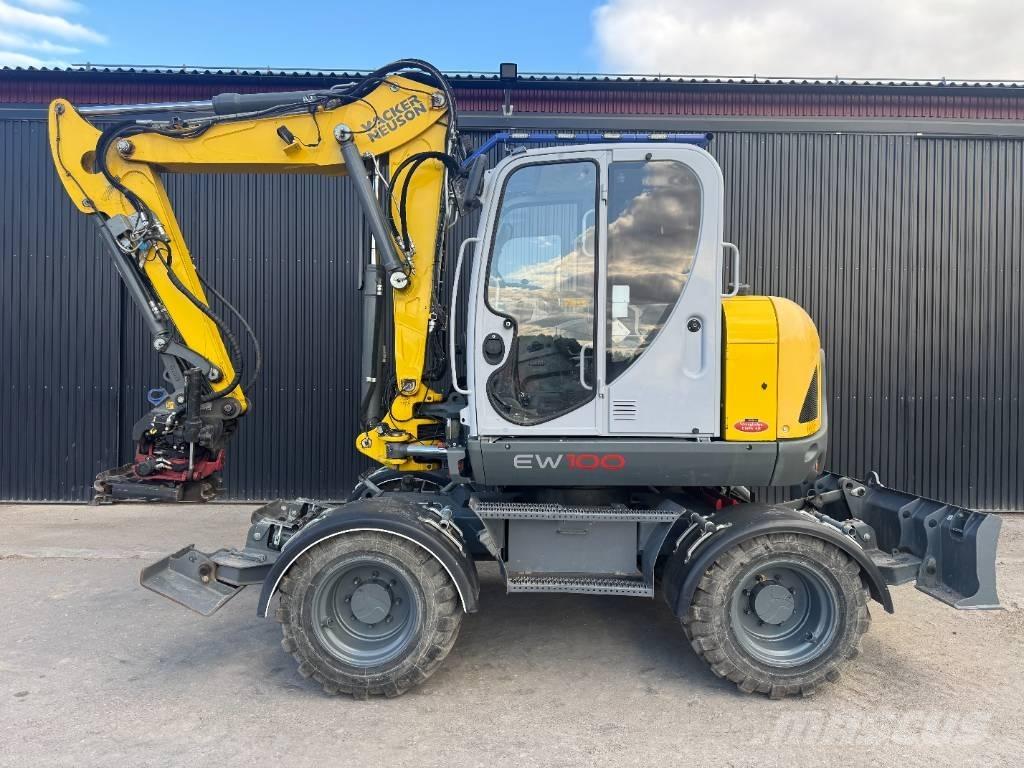 Wacker Neuson EW 100 Gravemaskiner på hjul