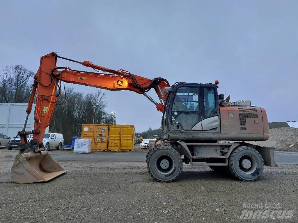 Hitachi ZX170W-5B Gravemaskiner på hjul