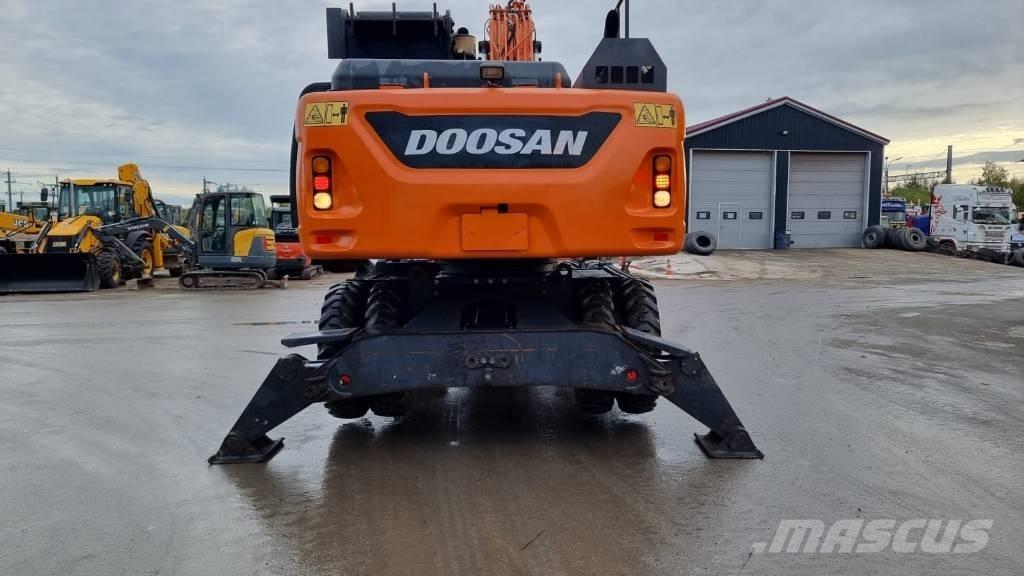 Doosan DX 210 W - 5 Gravemaskiner på hjul