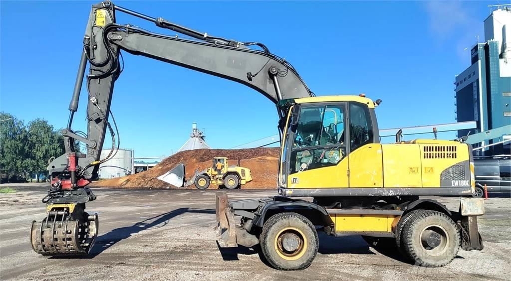 Volvo EW180C Gravemaskiner på hjul