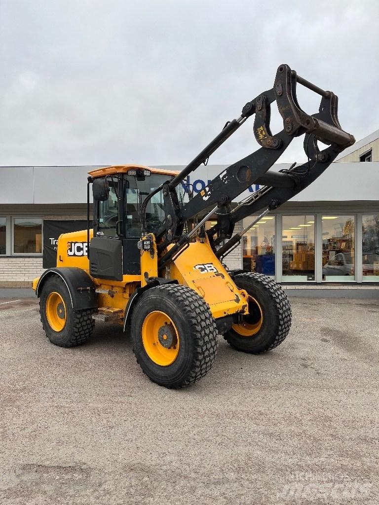 JCB 412 S, 50km/h Læssemaskiner på hjul