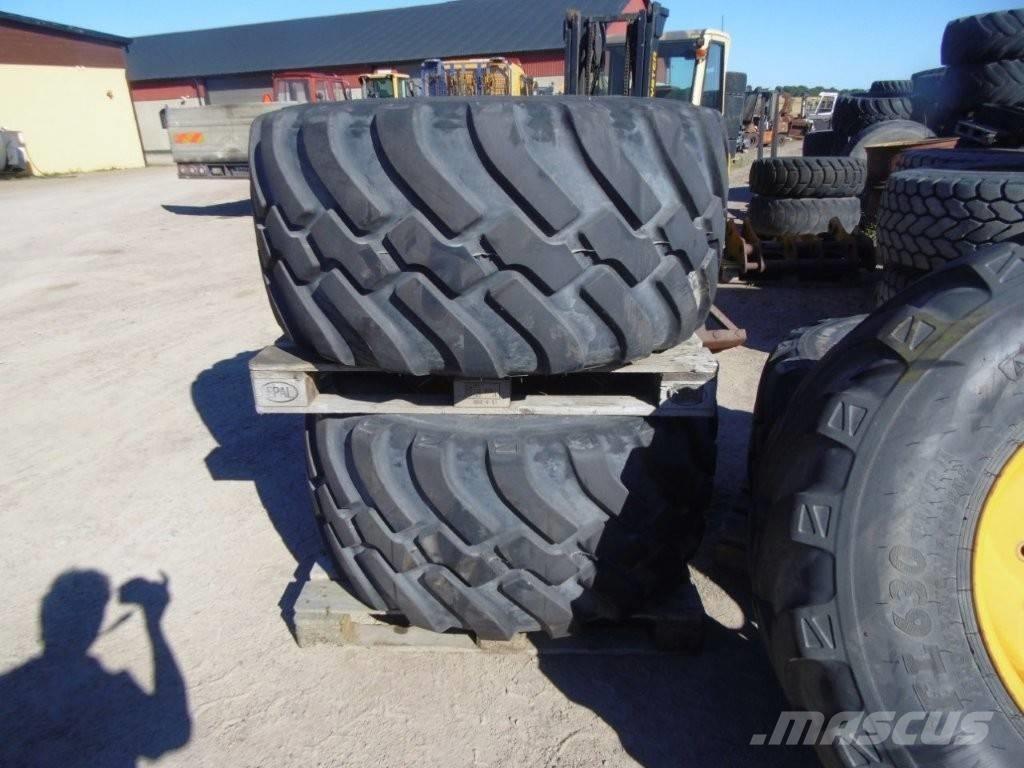  Däck Twin 600/55R Læssemaskiner på hjul