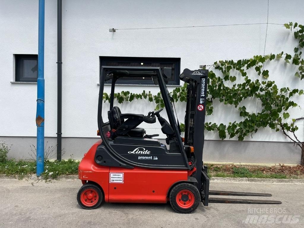 Linde E 16 P El gaffeltrucks