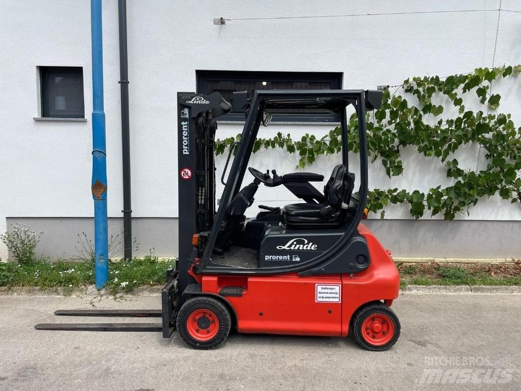 Linde E 16 P El gaffeltrucks