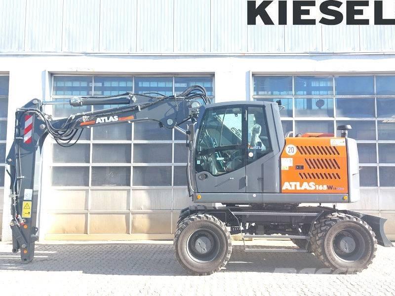 Atlas 165 W Gravemaskiner på hjul