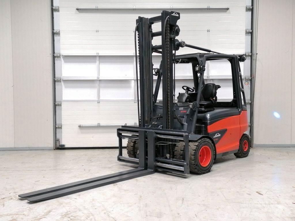 Linde E45HL/01-600 El gaffeltrucks