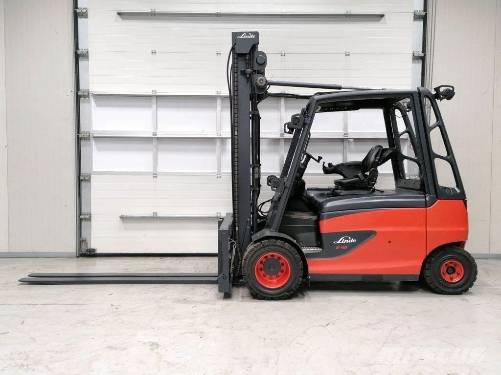 Linde E45HL/01-600 El gaffeltrucks