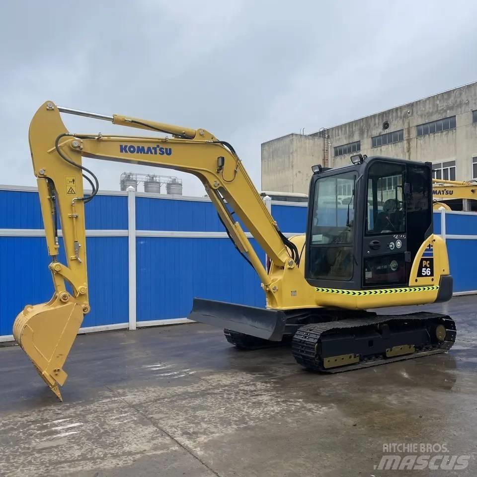 Komatsu PC56-7 Gravemaskiner på larvebånd