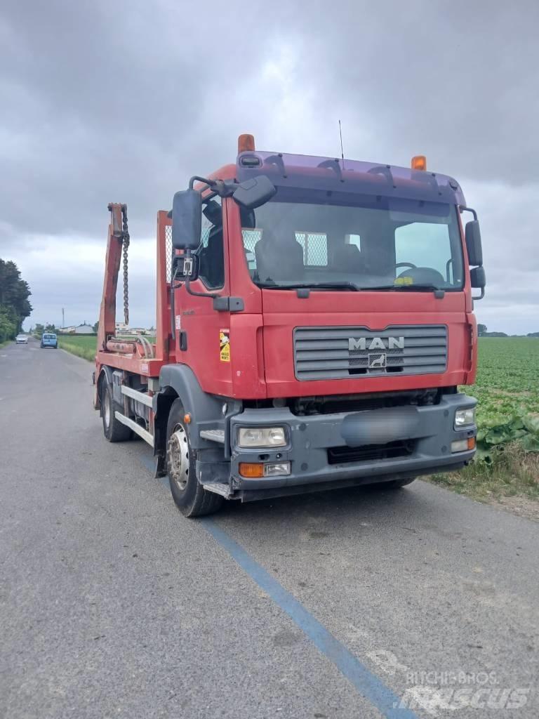 MAN TGM 18.280 Skip loader