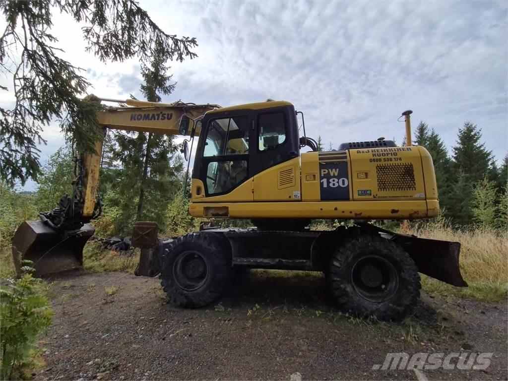 Komatsu PW180 ES-7 Gravemaskiner på hjul