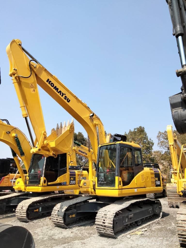 Komatsu PC 160 Midi-gravemaskiner 7t - 12t