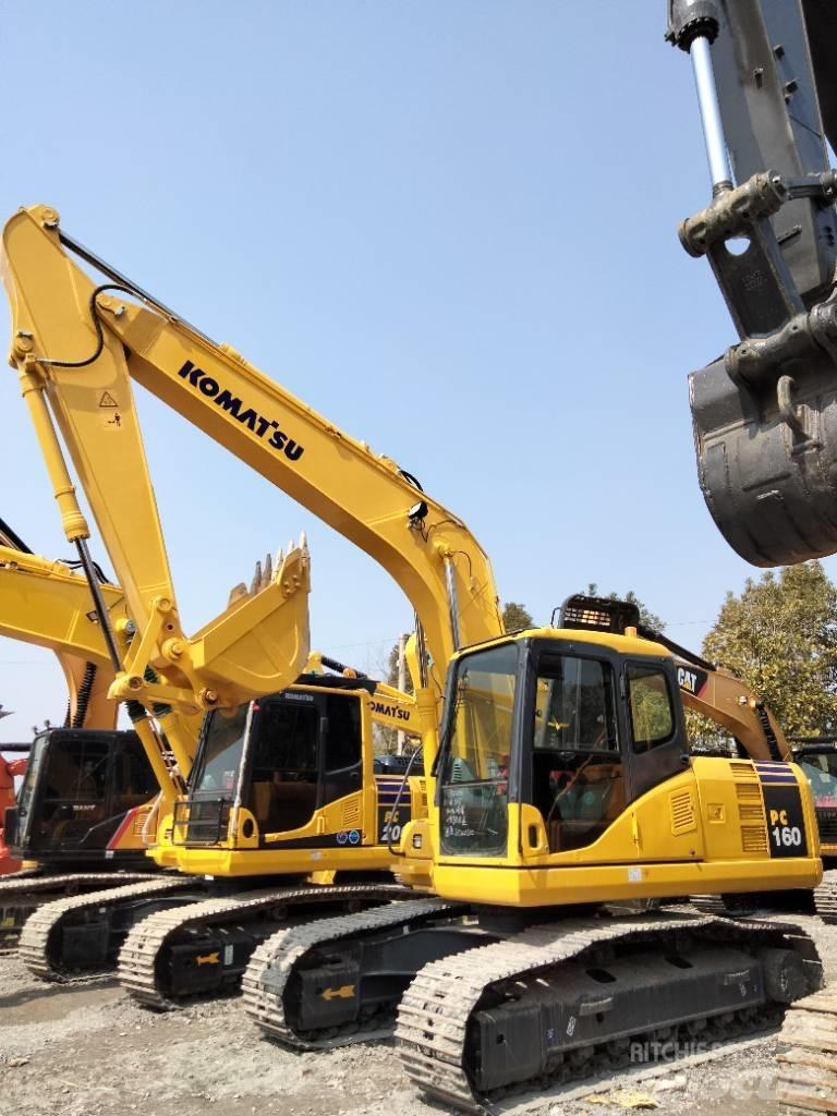 Komatsu PC 160 Midi-gravemaskiner 7t - 12t