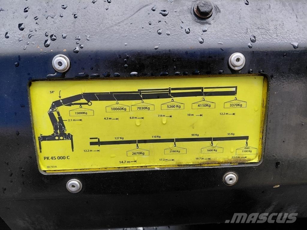 Iveco Trakker 350 Lastbil med kran