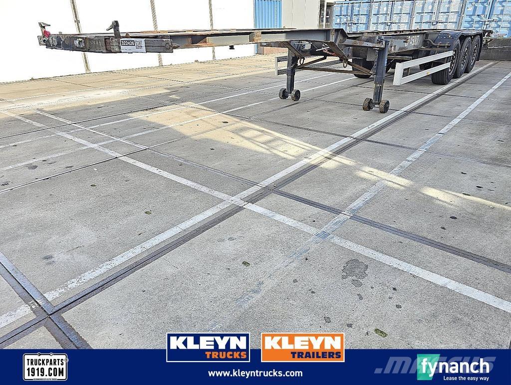 Pacton T3-007 Semi-trailer med containerramme