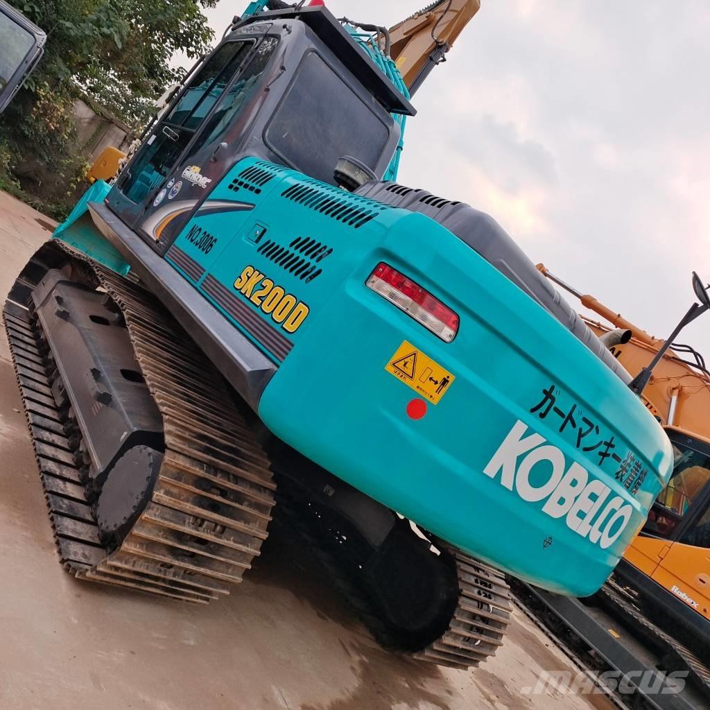 Kobelco SK 200 Gravemaskiner på larvebånd