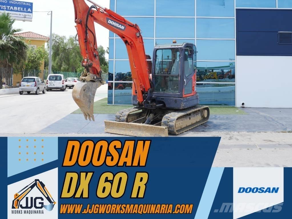 Doosan DX 60 R Minigravemaskiner