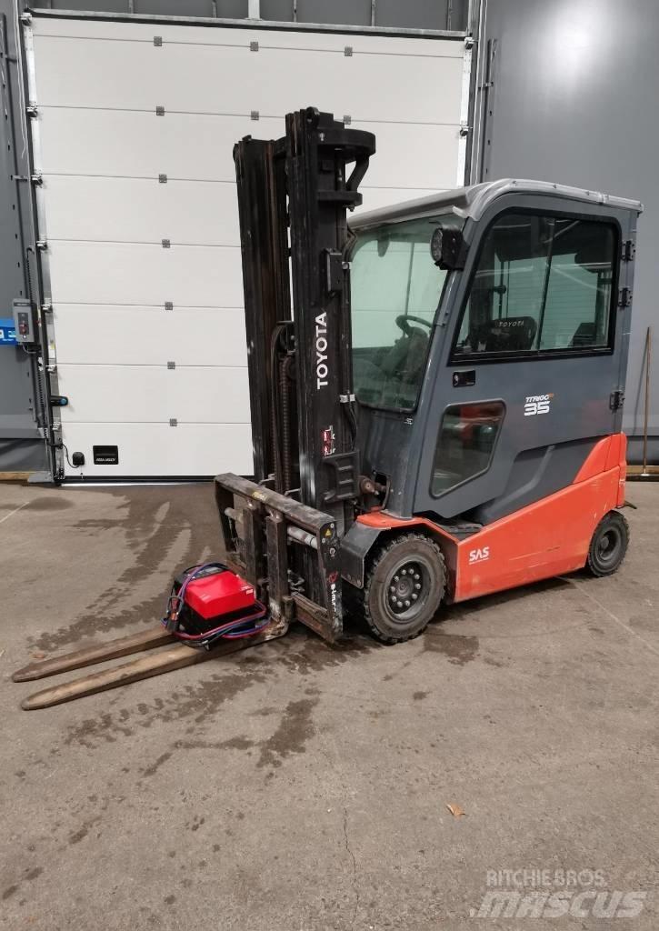 Toyota 8FBMT35 El gaffeltrucks