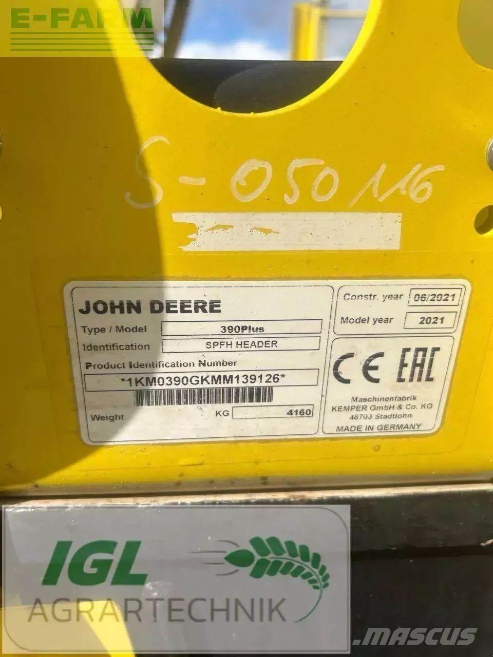 John Deere 9700 i Finsnittere