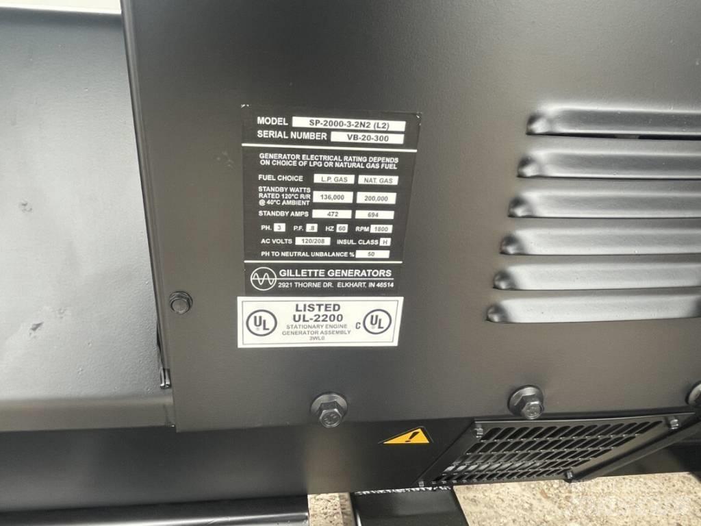  GILLETTE  SP-2000 Dieselgeneratorer