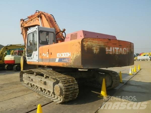 Hitachi EX300H Gravemaskiner på larvebånd