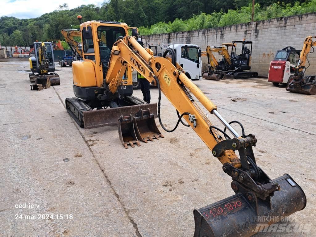 Hyundai R35Z-9 Minigravemaskiner