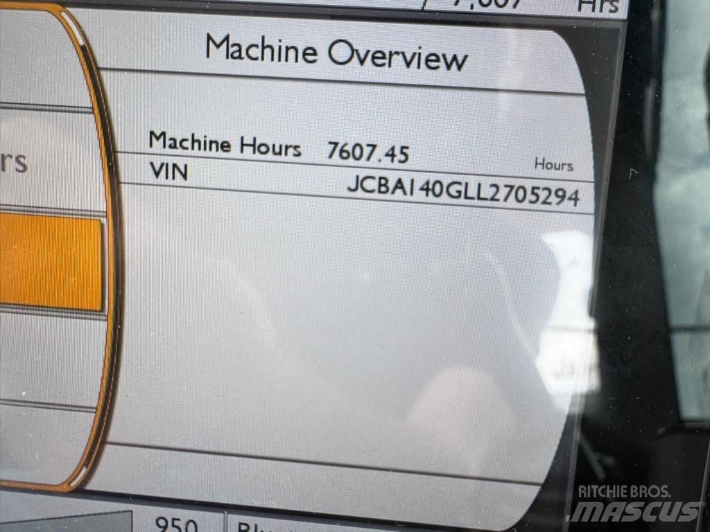 JCB 140X LC 4F Gravemaskiner på larvebånd