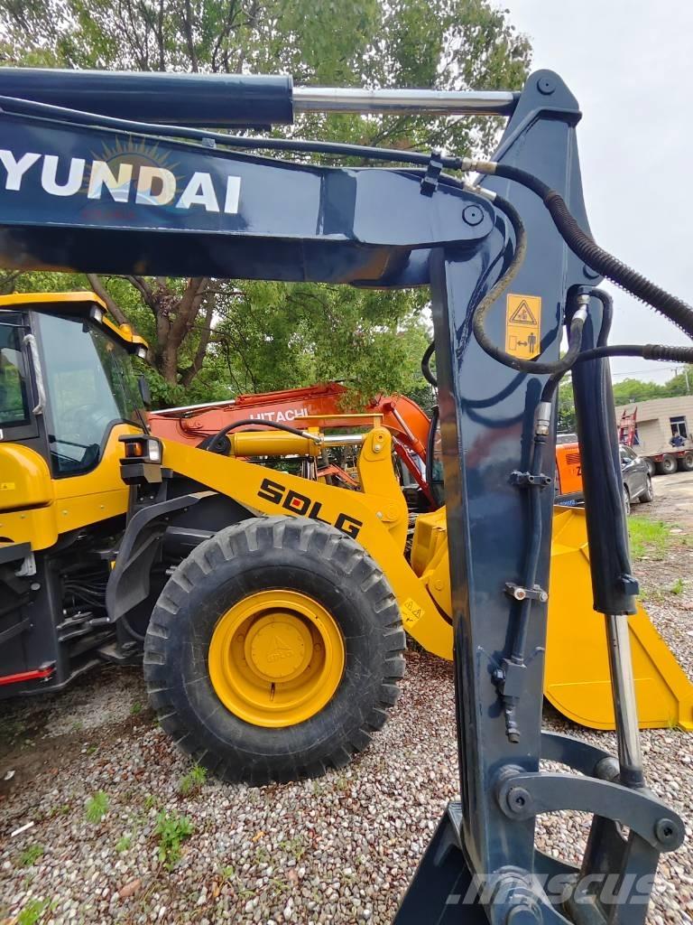 Hyundai R60W Gravemaskiner på hjul