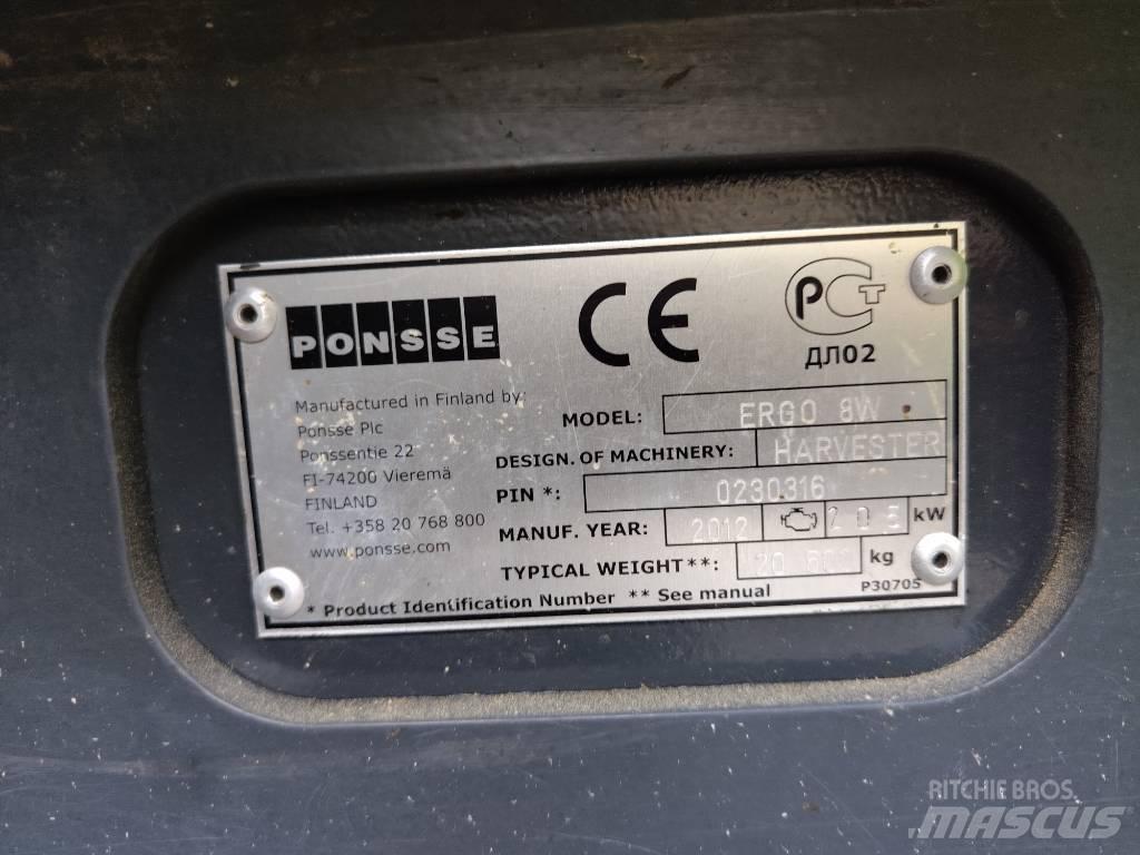 Ponsse ERGO 8W Skovningsmaskiner