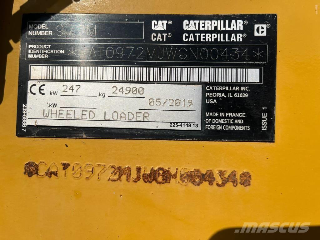 CAT 972 M Læssemaskiner på hjul