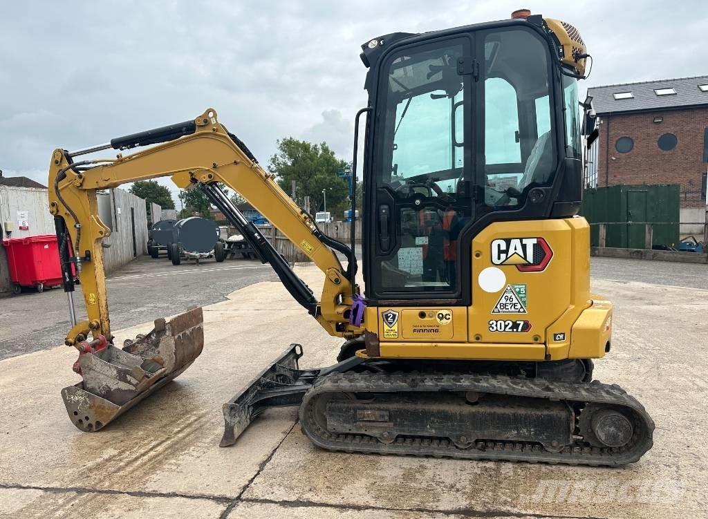 CAT 302.7 CR Minigravemaskiner