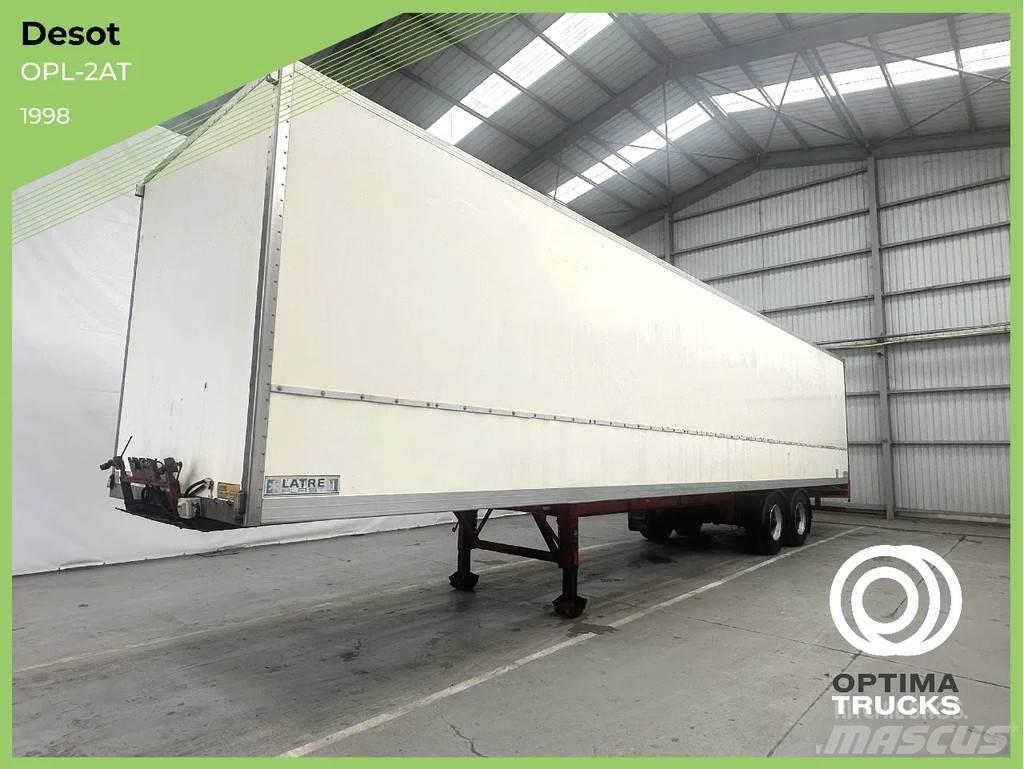 Desot OPL-2AT Semi-trailer med fast kasse