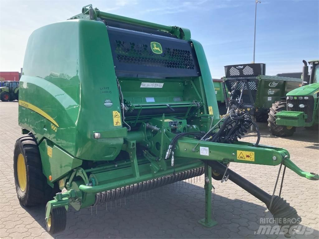 John Deere 990 Rundballe-pressere