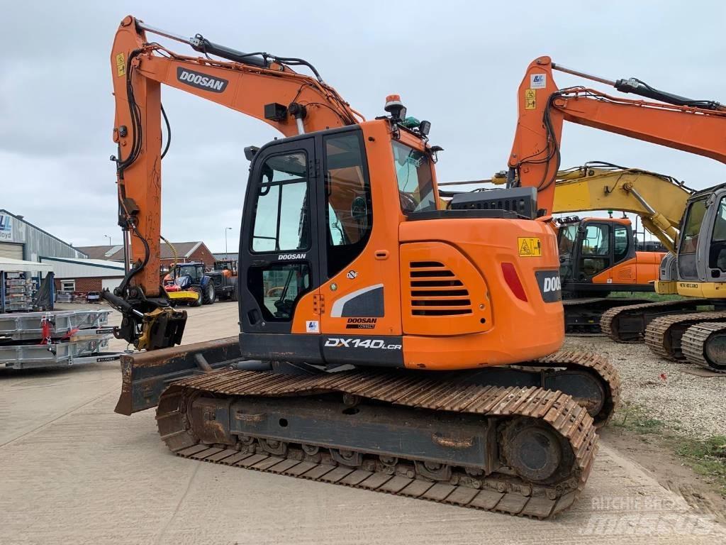 Doosan DX 140 LCR - 5 Gravemaskiner på larvebånd