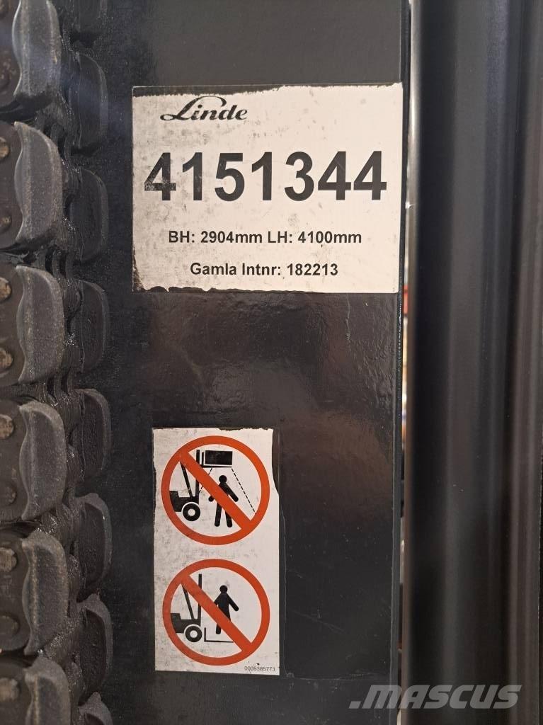 Linde E50HL-01 El gaffeltrucks