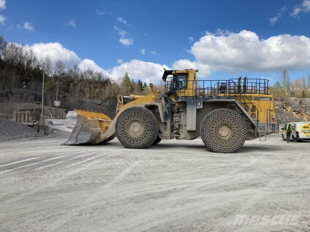 Komatsu WA 800-3 Læssemaskiner på hjul