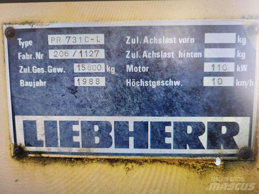 Liebherr PR 731 CL Bulldozer på larvebånd