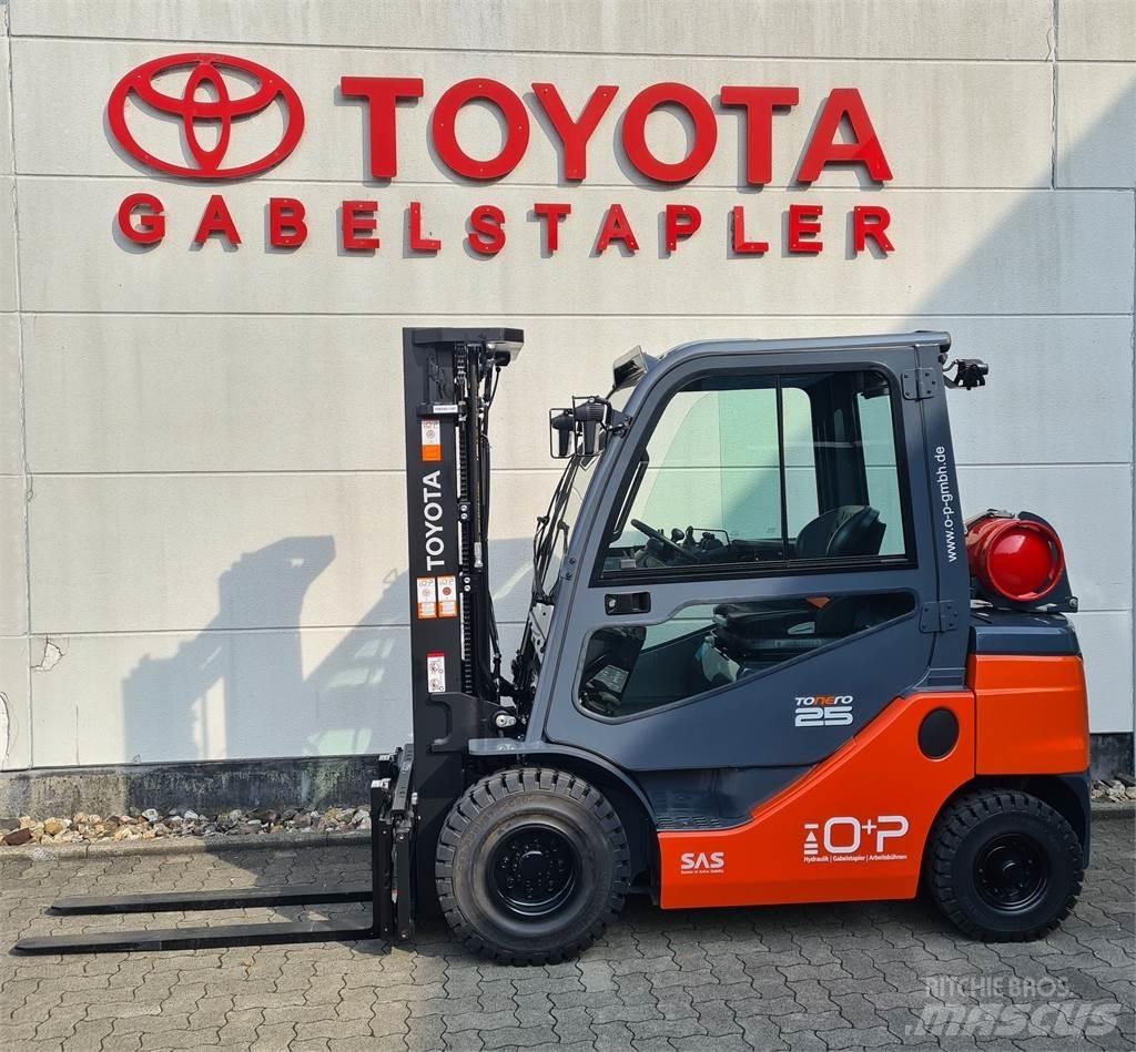 Toyota 02-8FGF25 LPG gaffeltrucks