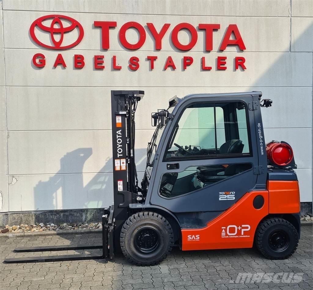 Toyota 02-8FGF25 LPG gaffeltrucks