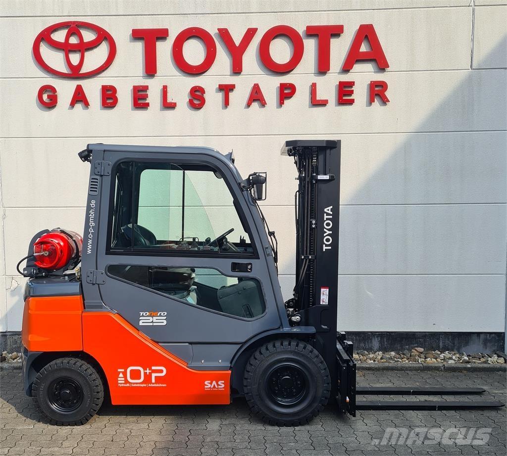 Toyota 02-8FGF25 LPG gaffeltrucks