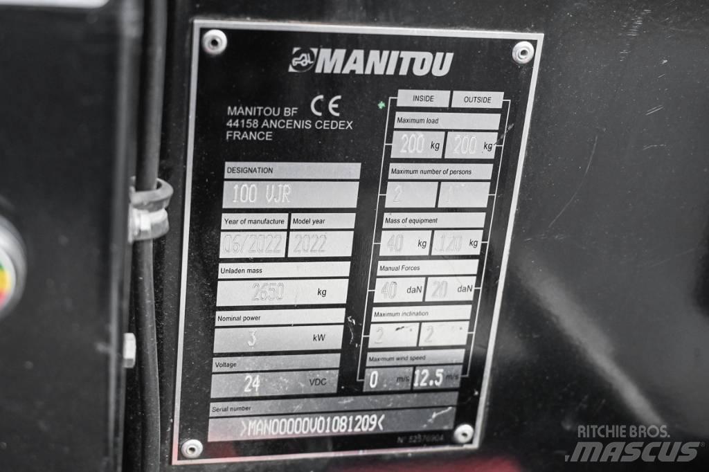Manitou VJR 100 Bomlifte med knækarm