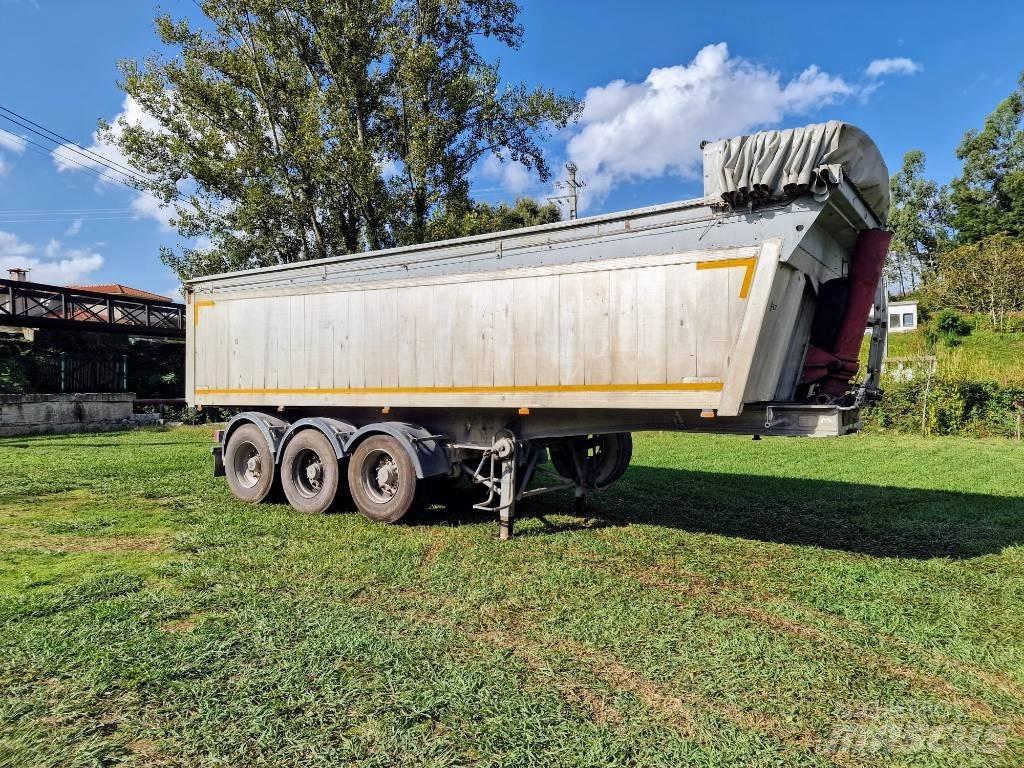 Robuste Kaiser Alu Semi-trailer med tip