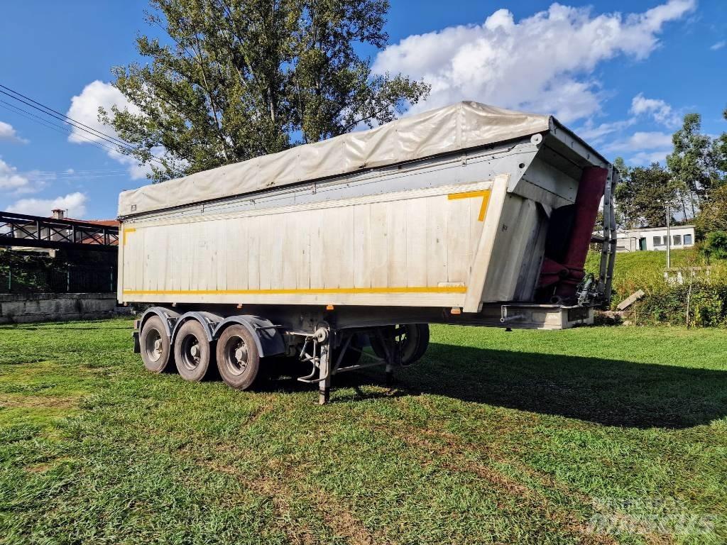 Robuste Kaiser Alu Semi-trailer med tip
