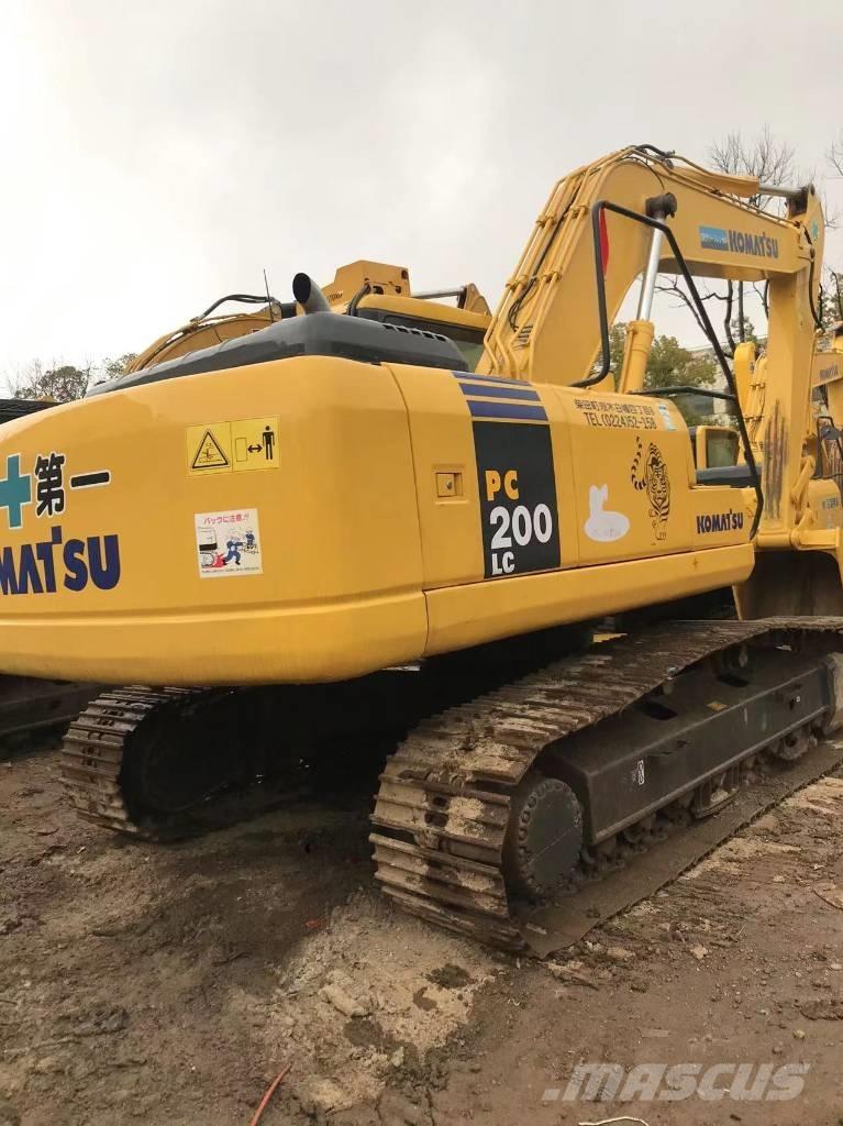 Komatsu pc200-7 Gravemaskiner på larvebånd